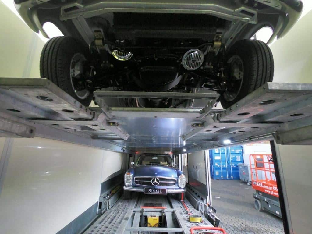 Oldtimer Transport Impression
