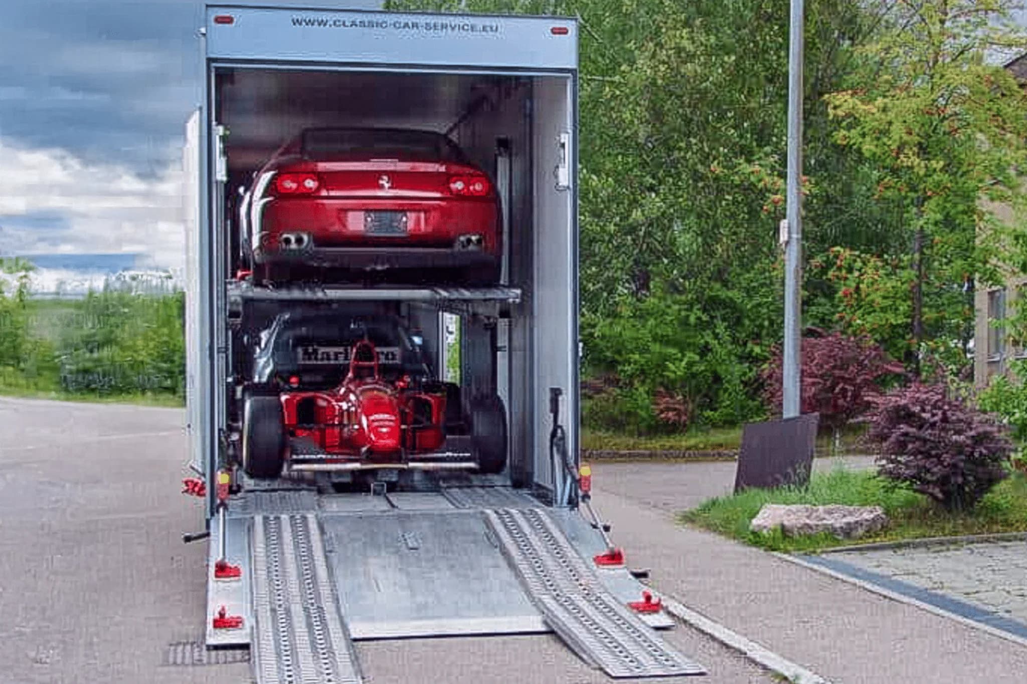 Motorsport logistics